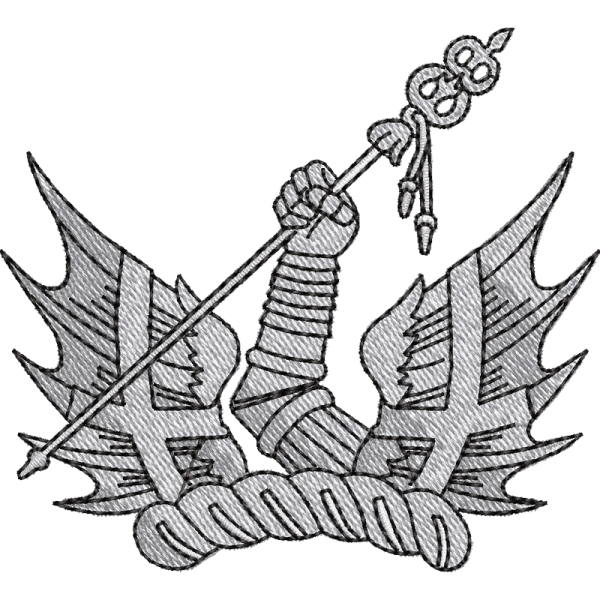 Hac Embroidered Badge For Clothing