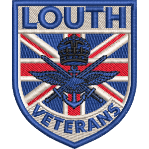 Louth Veterans Embroidered Badge For Clothing