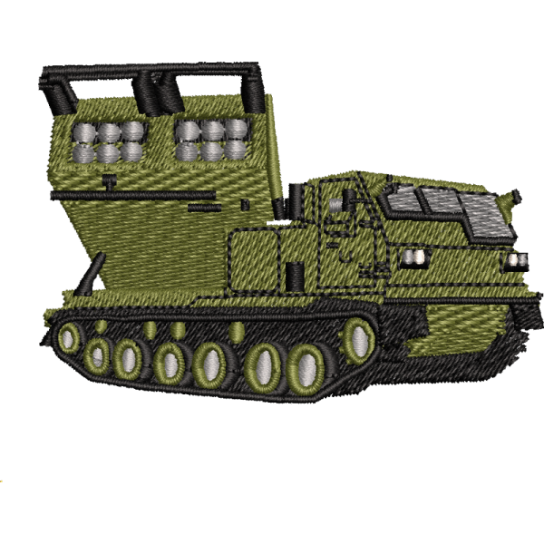 Mlrs Embroidered Badge For Clothing