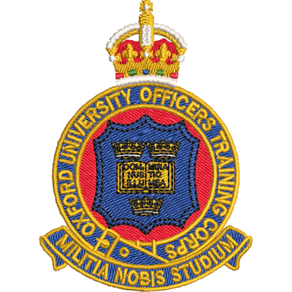 Oxford Uotc Embroidered Badge For Clothing