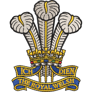 R Welsh Embroidered Badge For Clothing R Welsh Embroidered Badge For Clothing