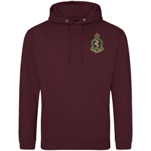 Ramc Cr Burgandy Hoodie