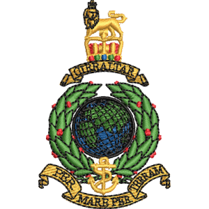 Rm Embroidered Badge For Clothing