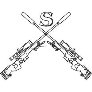 Snipper Embroidered Badge For Clothing Snipper Embroidered Badge For Clothing