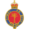 Welsh Guards Cr Embroidered Badge For Clothing