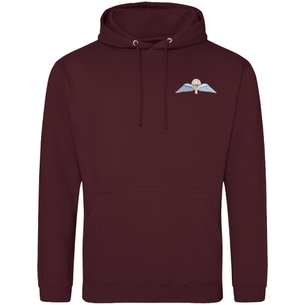 Wings Burgandy Hoodie