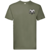 1 Arty Bde Classic Olive Premium Cotton T-Shirt