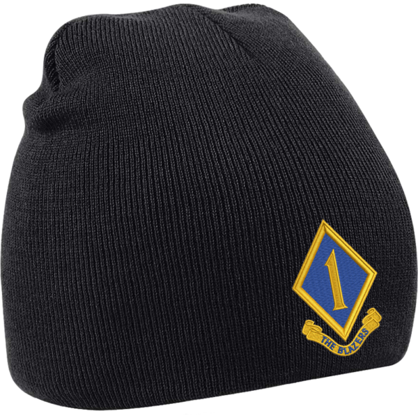 1 Battery Black Beanie