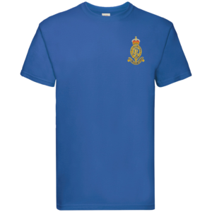 1 RHA CR Royal Blue Premium Cotton T-Shirt