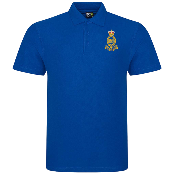 1 RHA ER Royal Blue Polo Shirt
