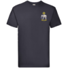 10 Battery Deep Navy Premium Cotton T-Shirt
