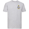 10 Battery Heather Grey Premium Cotton T-Shirt