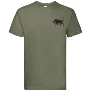 11 Bde Classic Olive Premium Cotton T-Shirt
