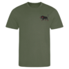 11 Bde Earthy Green Performance T-Shirt
