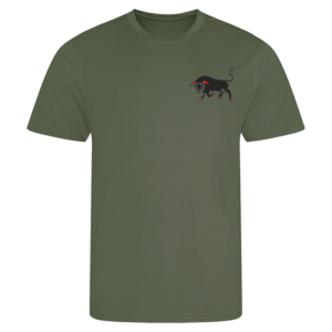 11 Bde Earthy Green Performance T-Shirt