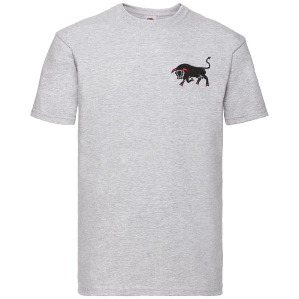 11 Bde Heather Grey Premium Cotton T-Shirt