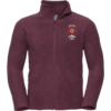12 Battery Burgundy Fleece