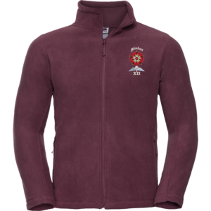 12 Battery Burgundy Fleece
