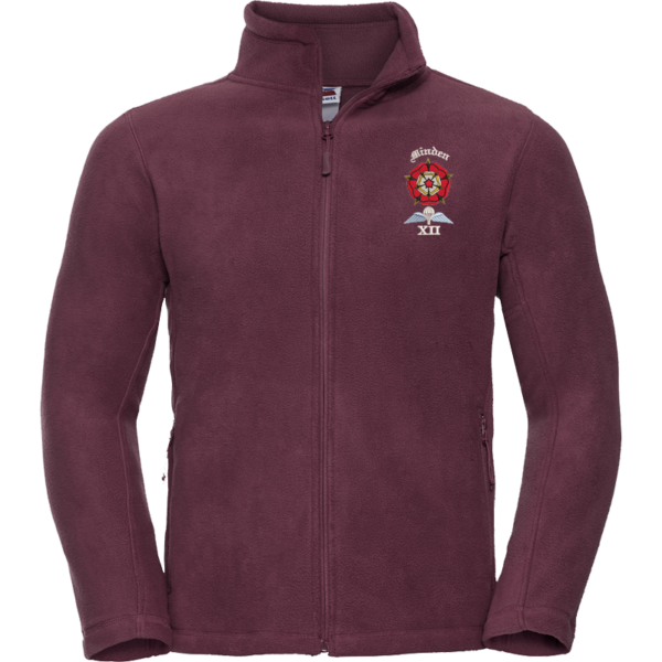 12 Battery Burgundy Fleece