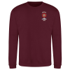 12 Battery Burgundy Sweatshirt