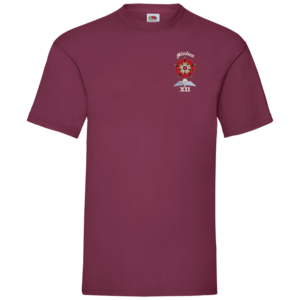 12 Battery Burgundy Value T-Shirt