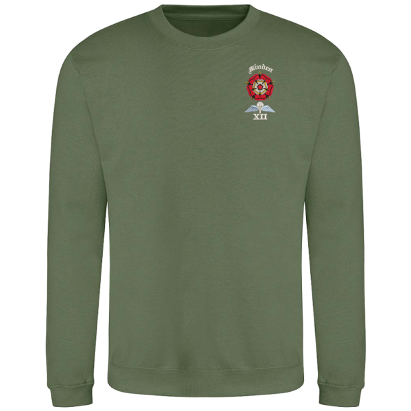 12 Battery Earthy Green Sweatshirt
