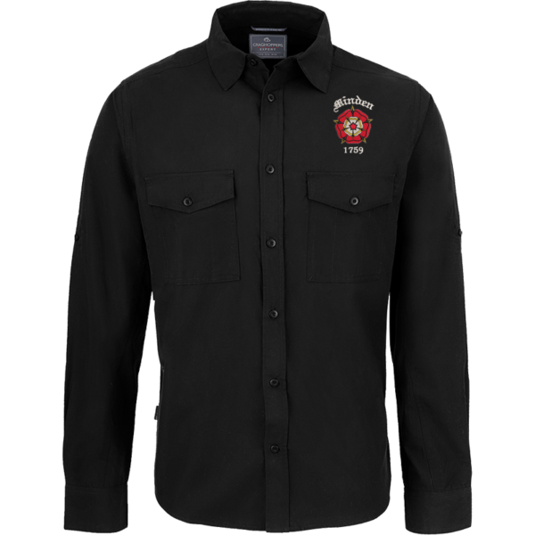 12 Battery Historic Black Outdoor Shirt