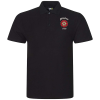 12 Battery Historic Black Polo Shirt