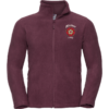 12 Battery Historic Burgundy Fleece
