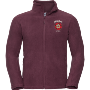 12 Battery Historic Burgundy Fleece