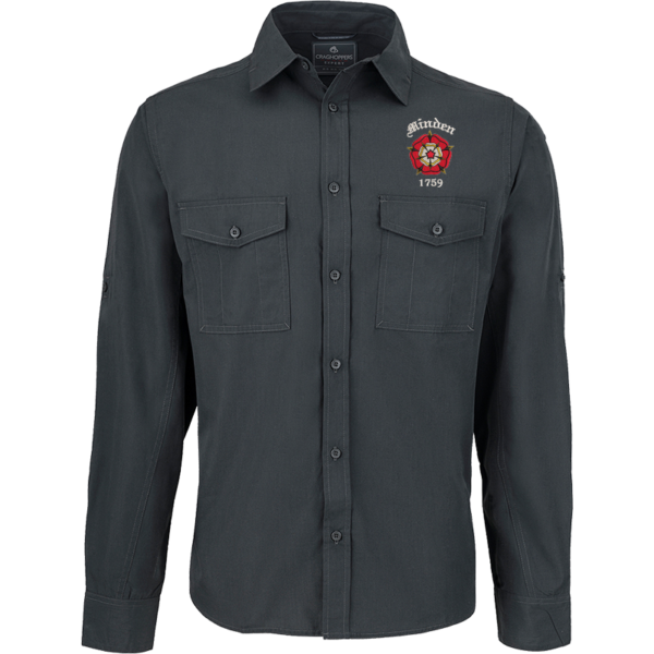 12 Battery Historic Carbon Grey Outdoor Shirt