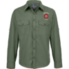12 Battery Historic Dark Cedar Green Outdoor Shirt