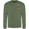 12 Battery Historic Earthy Green Sweatshirt