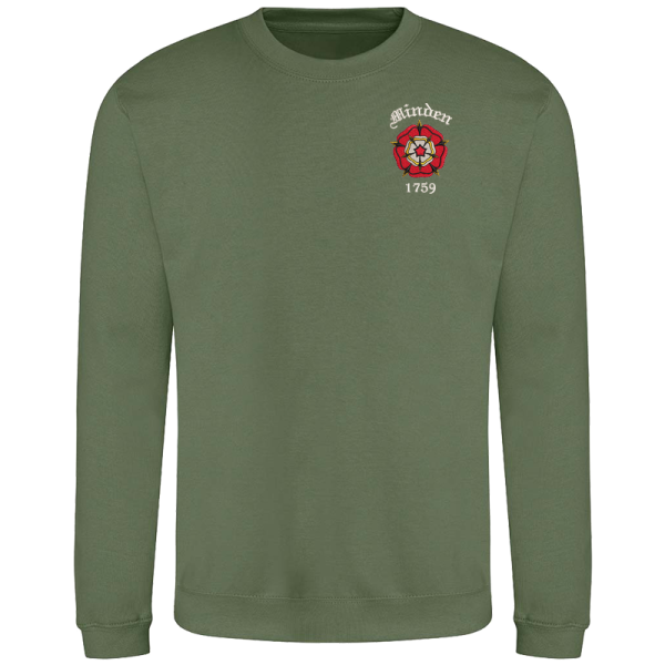 12 Battery Historic Earthy Green Sweatshirt