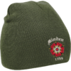 12 Battery Historic Olive Green Beanie