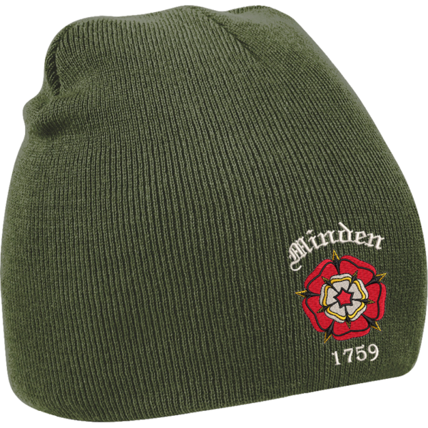12 Battery Historic Olive Green Beanie