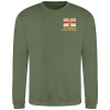 12 Regt RA CR Earthy Green Sweatshirt