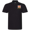 12 Regt RA ER Black Polo Shirt