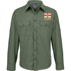 12 Regt RA ER Dark Cedar Green Outdoor Shirt