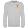 12 Regt RA ER Heather Grey Sweatshirt