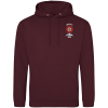12 Battery Burgandy Hoodie