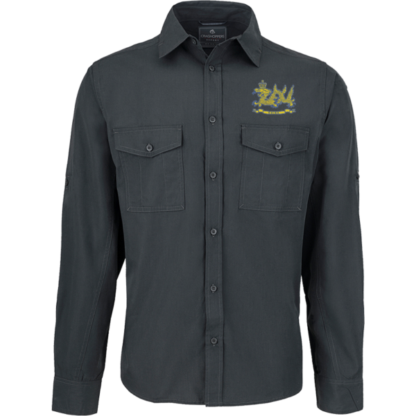 127 Battery Carbon Grey Outdoor Shirt