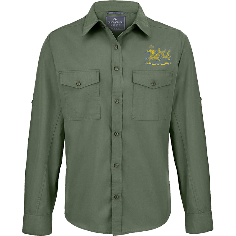 127 Battery Dark Cedar Green Outdoor Shirt