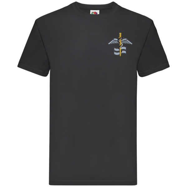 127 Sqn Black Premium Cotton T-Shirt