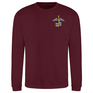 127 Sqn Burgundy Sweatshirt