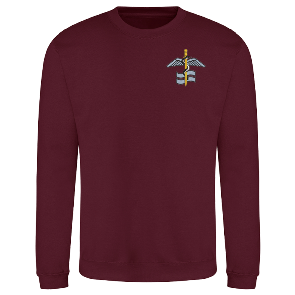 127 Sqn Burgundy Sweatshirt