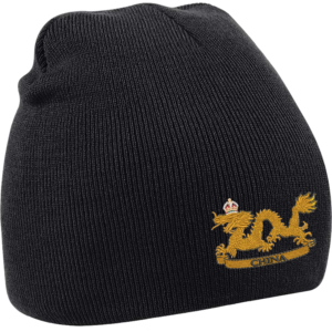 129 Battery Black Beanie