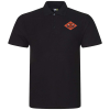 13 Battery Black Polo Shirt