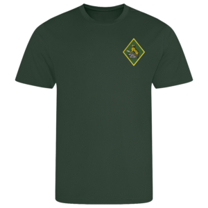 132 Battery Bottle Green Performance T-Shirt