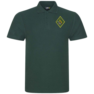 132 Battery Bottle Green Polo Shirt
